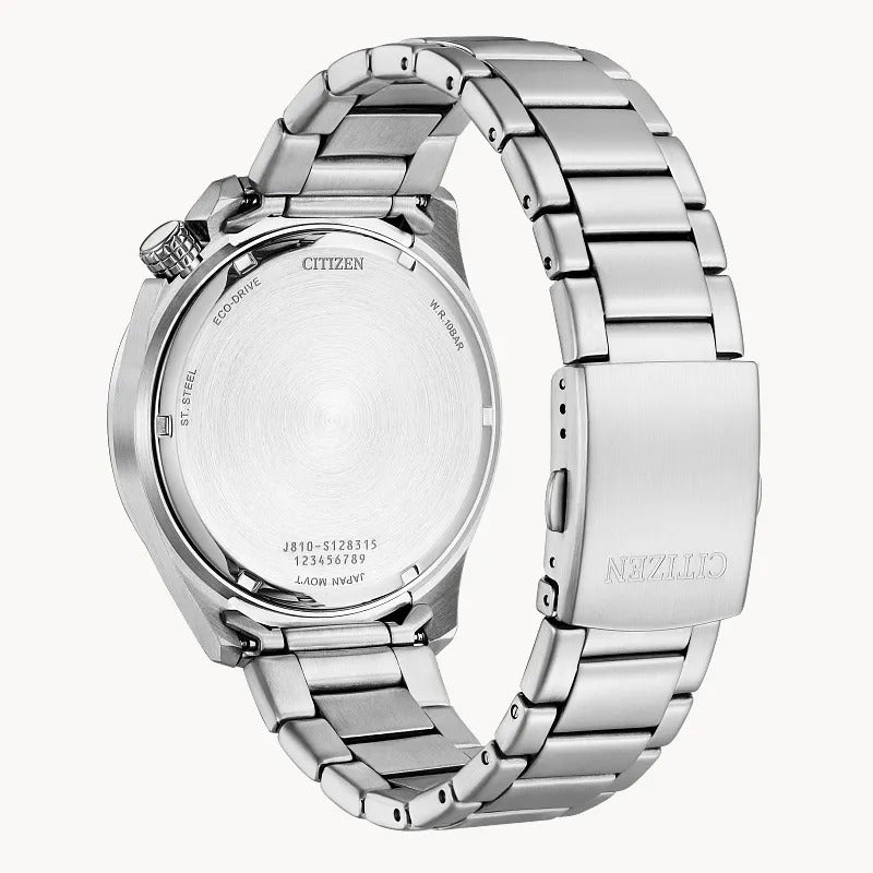 Citizen Sport 44mm Eco-Drive Stainless Steel Watch 