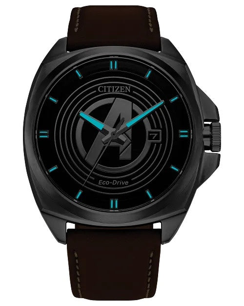 Citizen Avengers Legacy 42mm Eco-Drive Stainless Steel Watch AW1721-0 AW1721-08W