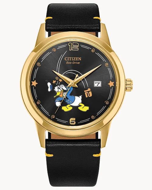 Citizen Donald Duck Seeing Stars 40mm Eco-Drive Stainless Steel Watch