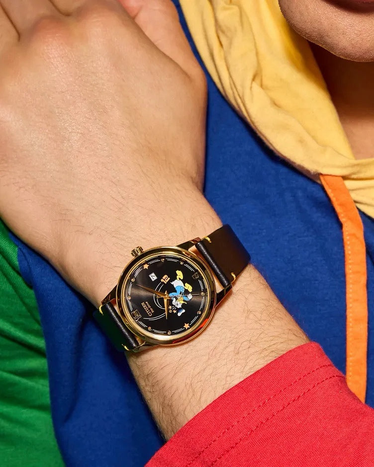 Citizen Donald Duck Seeing Stars 40mm Eco-Drive Stainless Steel Watch