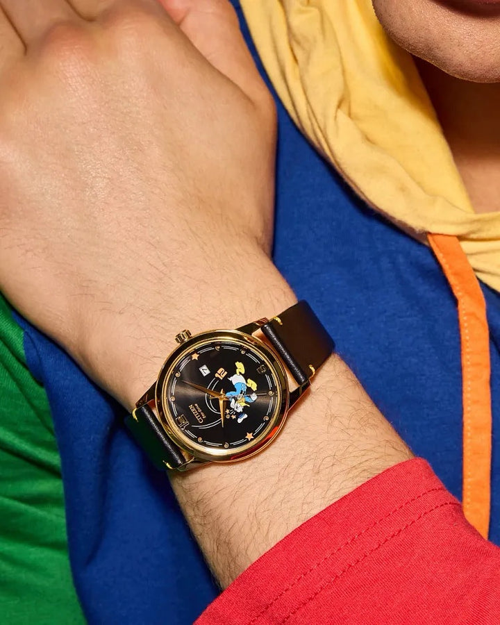 Citizen Donald Duck Seeing Stars 40mm Eco-Drive Stainless Steel Watch