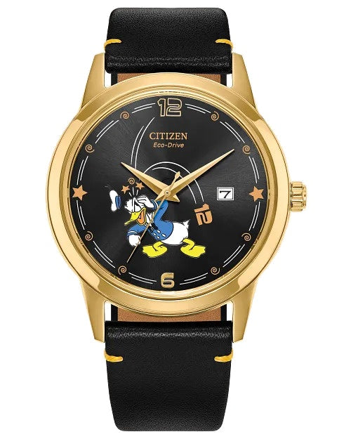 Citizen Donald Duck Seeing Stars 40mm Eco-Drive Stainless Steel Watch
