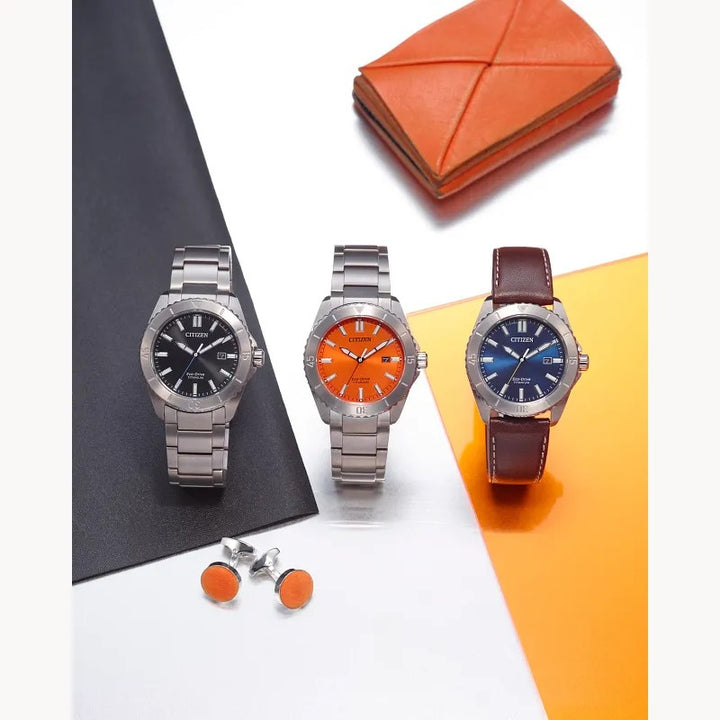 Citizen Brycen Super Titanium 41mm Eco-Drive Watch 