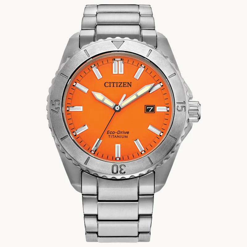 Citizen Brycen 41mm Eco-Drive Super Titanium Watch 