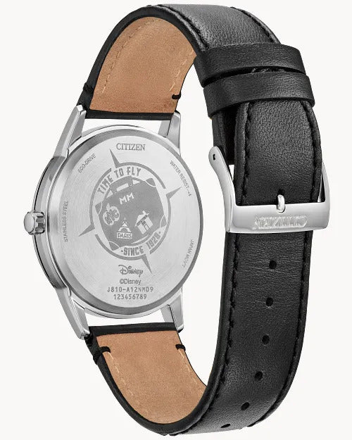 Citizen Mickey Mouse &amp; Pluto Take Nyc 40mm Eco-Drive Stainless Steel W