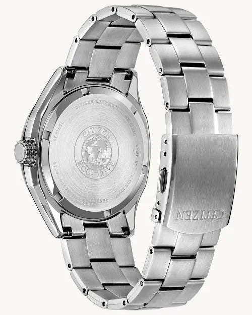 Citizen Terra Force 41.2mm Eco-Drive Stainless Steel Watch 