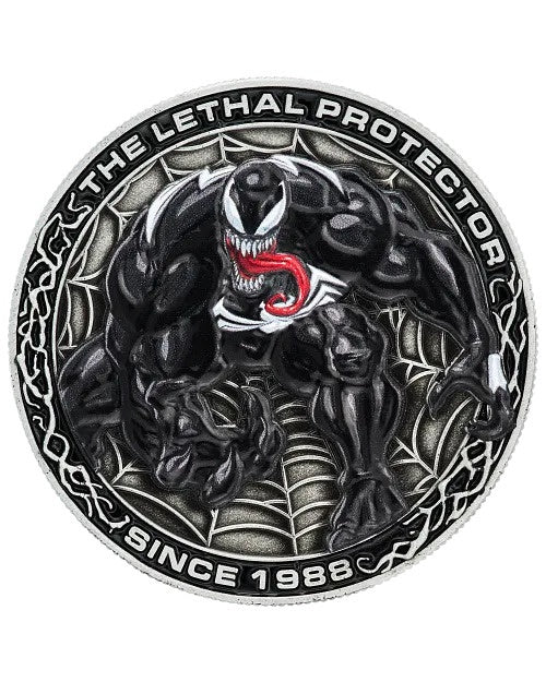 Citizen Venom Lethal Protector 42mm Eco-Drive Stainless Steel Watch AW2065-41W