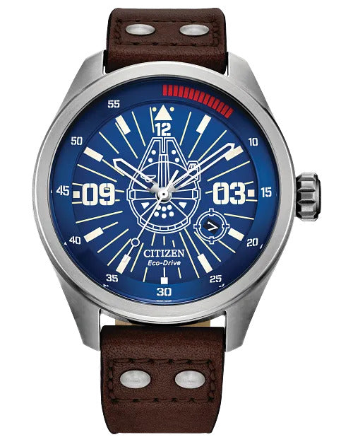 Citizen Han Solo 43mm Eco-Drive Stainless Steel Watch 