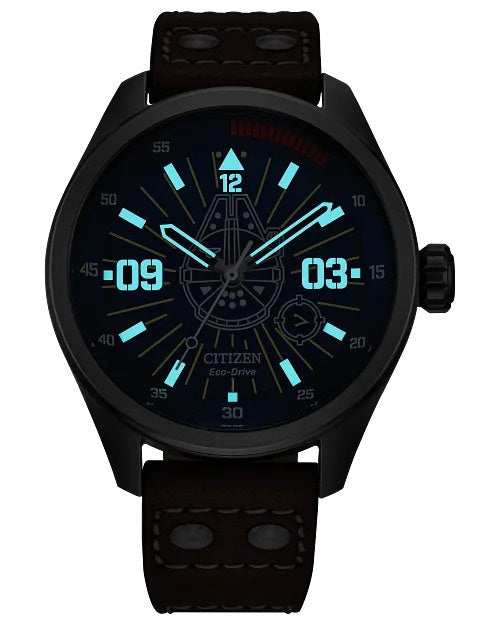 Citizen Han Solo 43mm Eco-Drive Stainless Steel Watch 