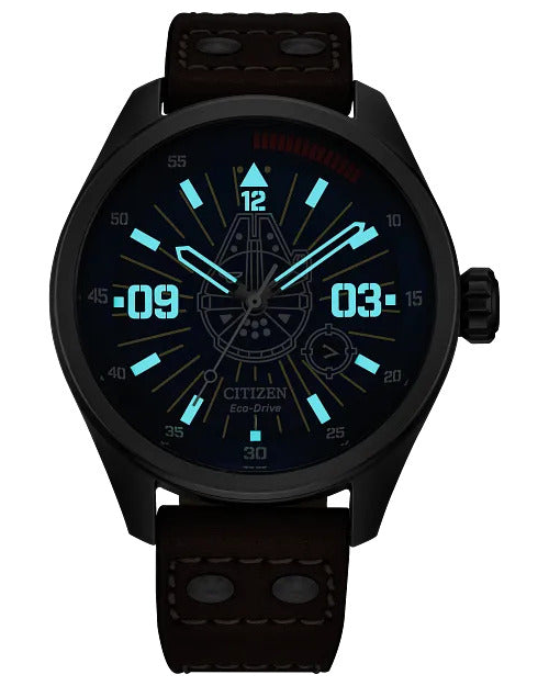 Citizen Han Solo 43mm Eco-Drive Stainless Steel Watch 
