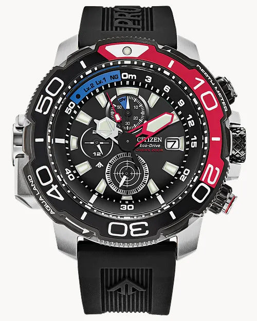 Citizen Promaster Aqualand 43MM Ecodrive Watch. BJ2167-03E