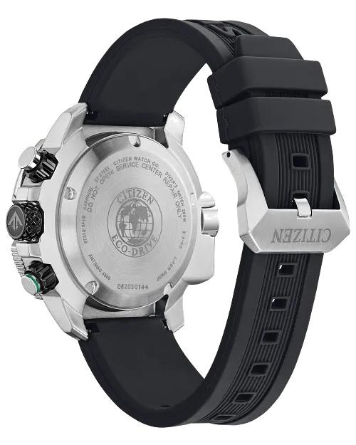 Citizen Promaster Aqualand 46mm Eco-Drive Stainless Steel Watch BJ2168-01E