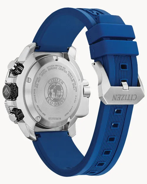 Citizen Promaster Aqualand 46mm Eco-Drive Stainless Steel Watch 