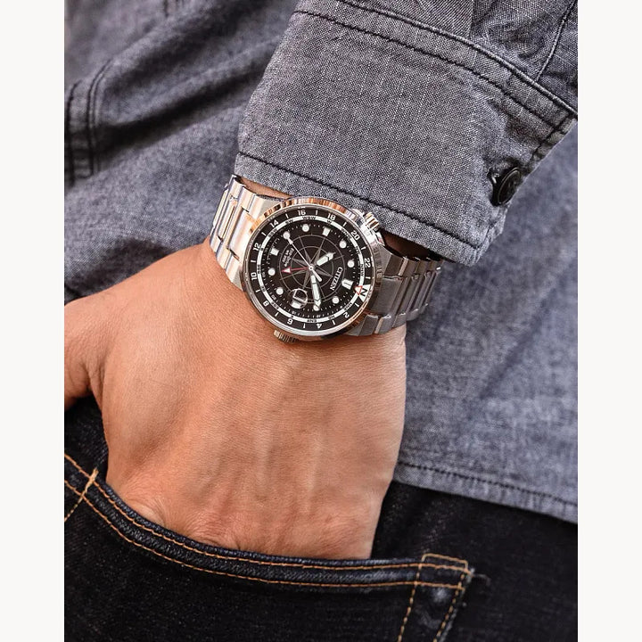 Citizen Endeavor 44mm Eco-Drive Stainless Steel Watch 