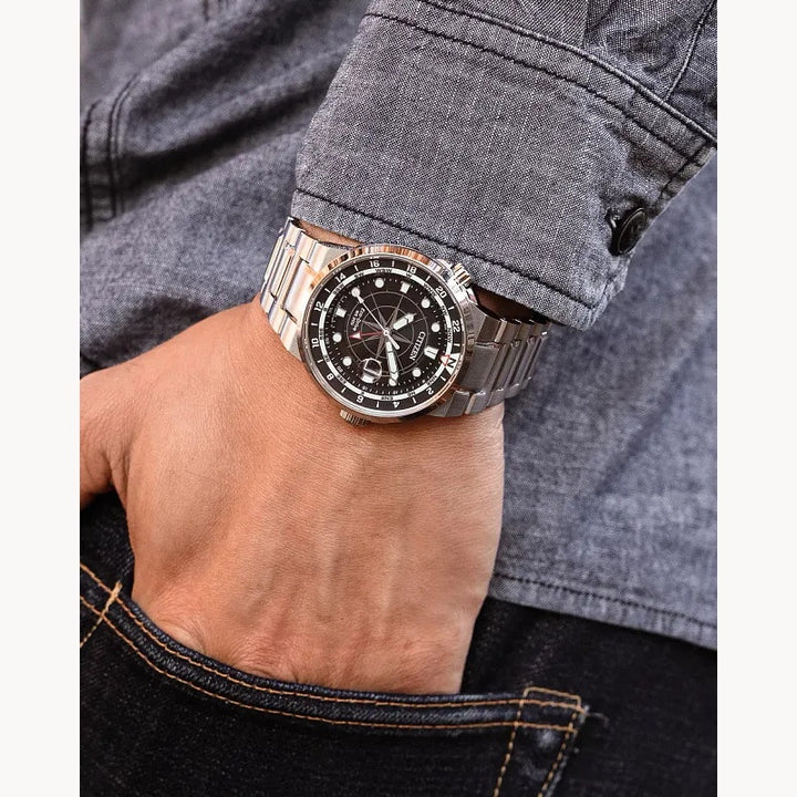 Citizen Endeavor 44mm Eco-Drive Stainless Steel Watch 