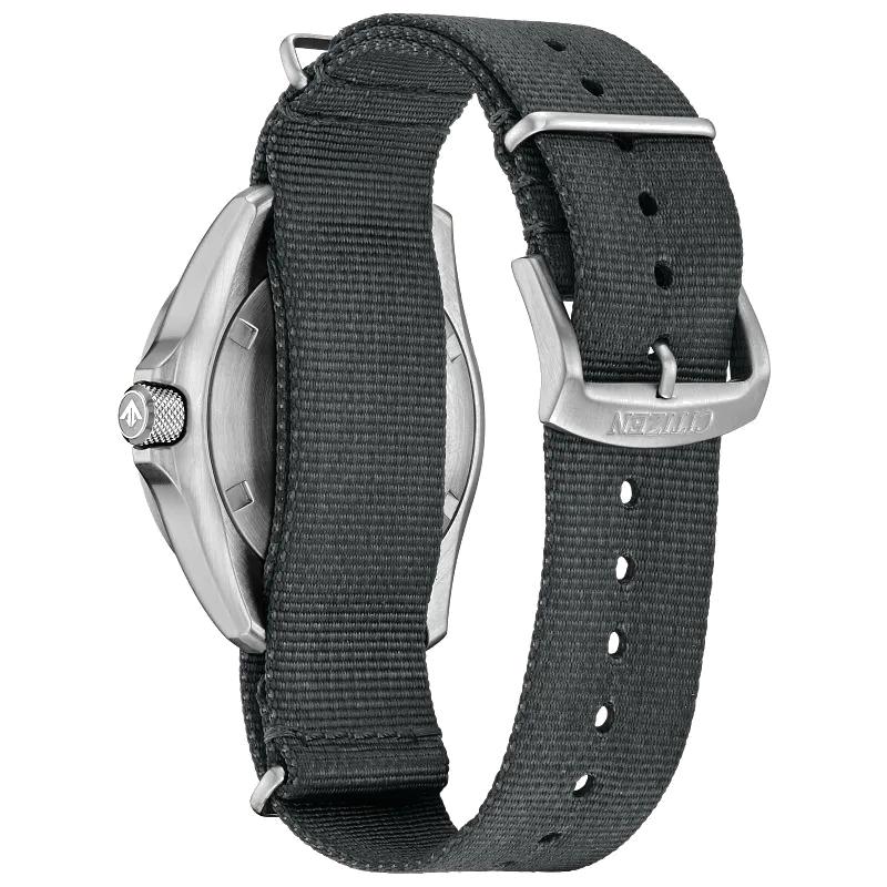 Citizen Promaster Land Gmt 39.5mm Eco-Drive Stainless Steel Watch 