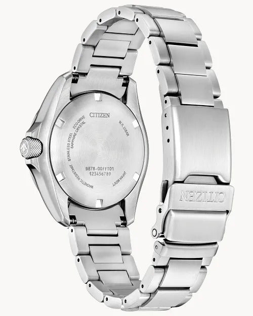 Citizen Promaster Land Gmt 39.5mm Eco-Drive Stainless Steel Watch 