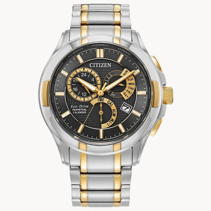 Citizen Calibre 8700 42.5mm Eco-Drive Chronograph Watch. BL8164-57E.