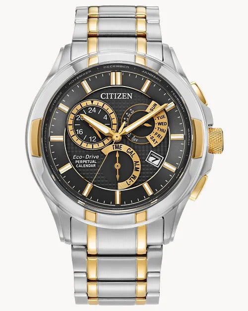 Citizen Calibre 8700 42.5mm Eco-Drive Chronograph Watch. BL8164-57E.