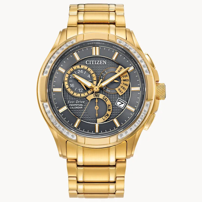 Citizen Calibre 8700 42.5mm Eco-Drive Stainless Steel Watch 