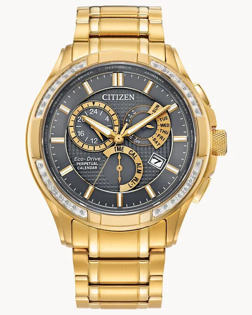Citizen Calibre 8700 42.5mm Eco-Drive Stainless Steel Watch 