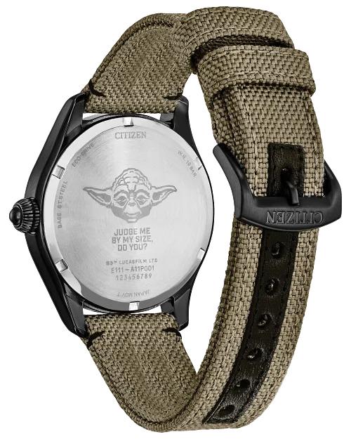 Citizen Yoda 42mm Eco-Drive Stainless Steel Watch 