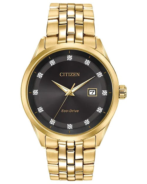 Citizen Addysen 41mm Eco-Drive Stainless Steel Watch BM7252-51G
