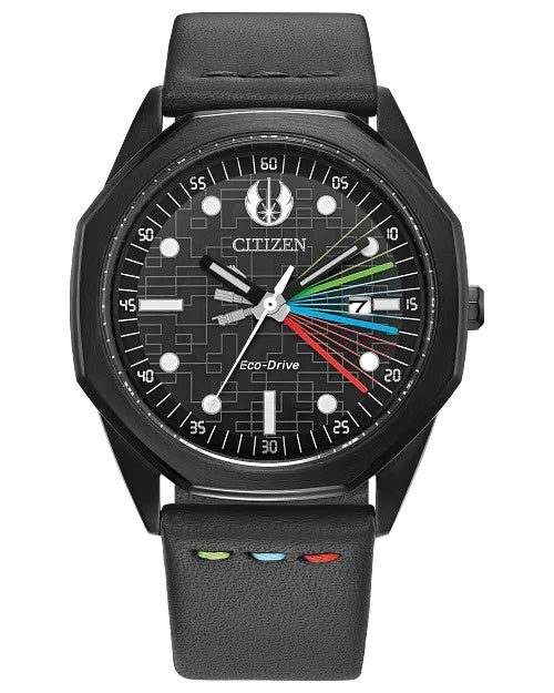 Citizen Jedi Master 41mm Eco-Drive Stainless Steel Watch BM7498-00W