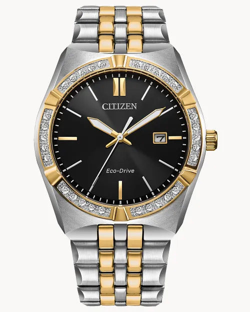 Citizen Corso 40mm Eco-Drive Stainless Steel Watch 