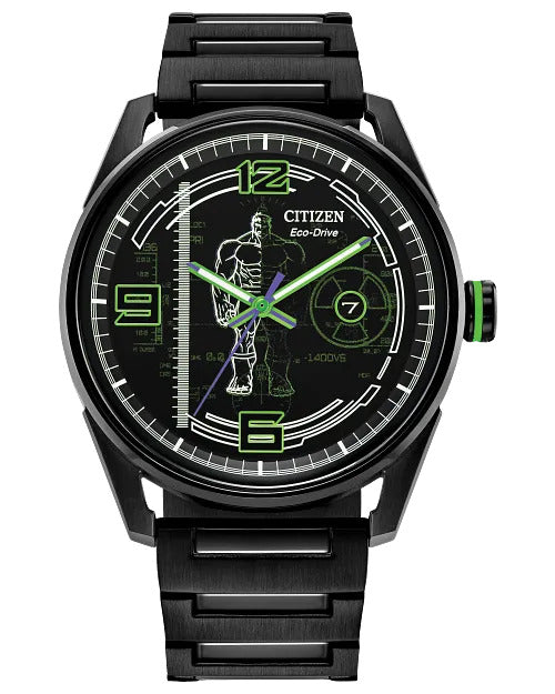 Citizen Hulk 42mm Eco-Drive Stainless Steel Watch 