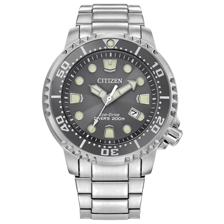 Citizen Promaster Dive 44mm Eco-Drive Stainless Steel Watch 
