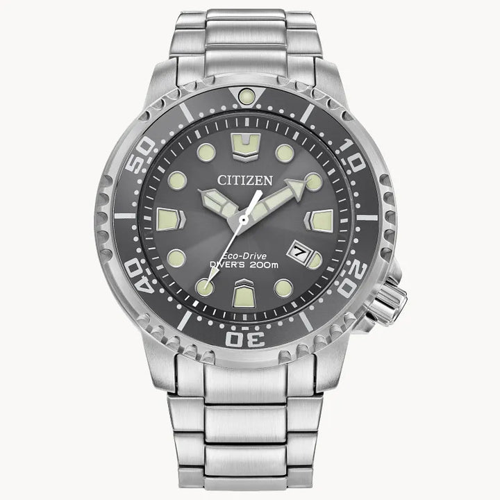 Citizen Promaster Dive 44mm Eco-Drive Stainless Steel Watch 