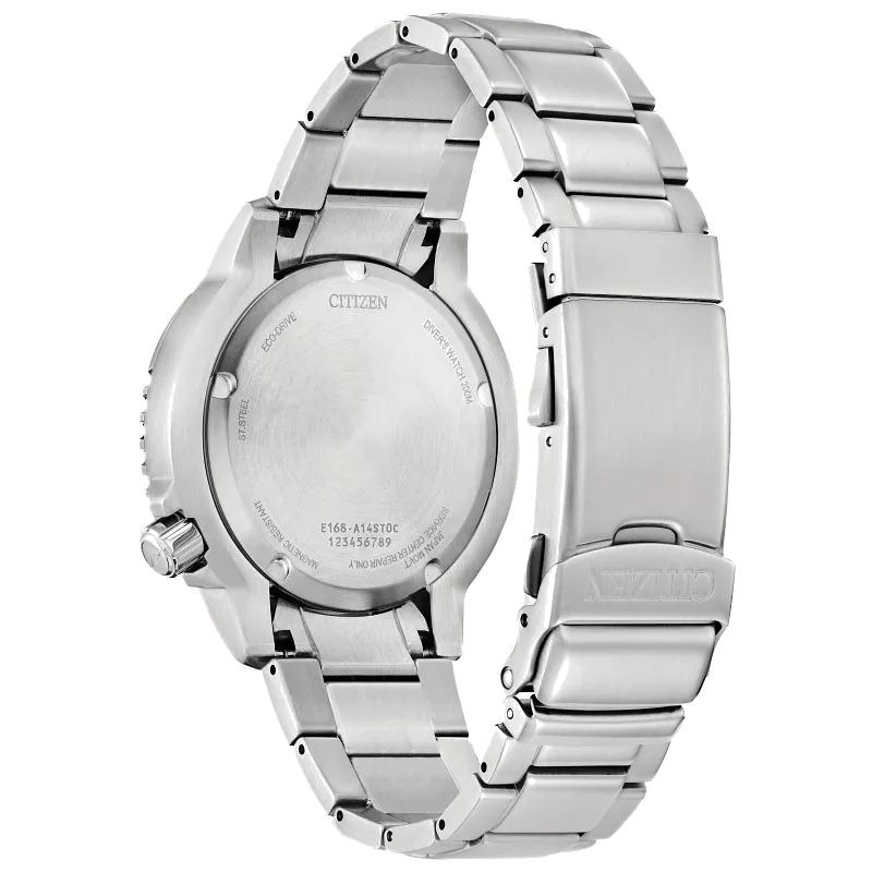 Citizen Promaster Dive 44mm Eco-Drive Stainless Steel Watch 