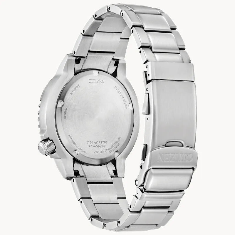 Citizen Promaster Dive 44mm Eco-Drive Stainless Steel Watch 
