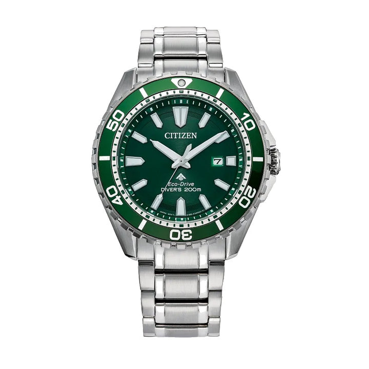 Citizen Promaster Dive 45mm Eco-Drive Stainless Steel Watch BN0199-53 BN0199-53X
