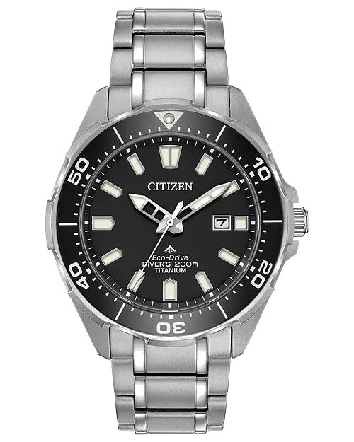 Citizen Promaster Dive 44mm Eco-Drive Super Titanium Watch BN0200-56E