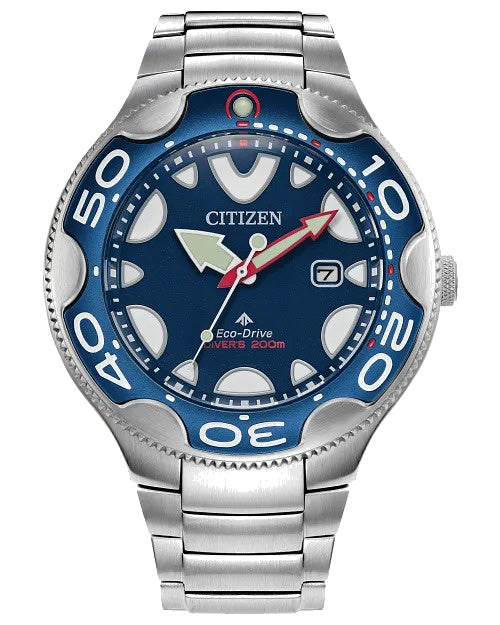 Citizen Promaster Dive 46mm Eco-Drive Stainless Steel Watch 