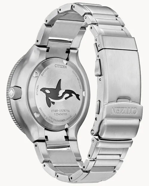 Citizen Promaster Dive 46mm Eco-Drive Stainless Steel Watch 