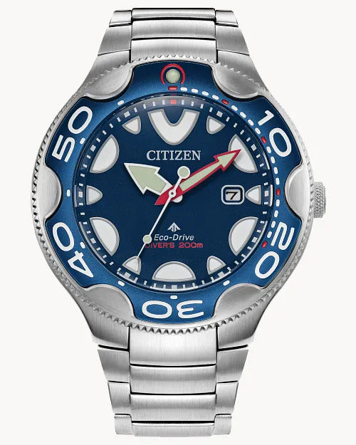 Citizen Promaster Dive 46mm Eco-Drive Stainless Steel Watch 