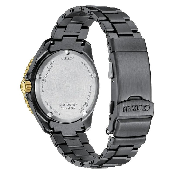 Citizen Promaster Dive Light In Black 40.6mm Eco-Drive Stainless Steel