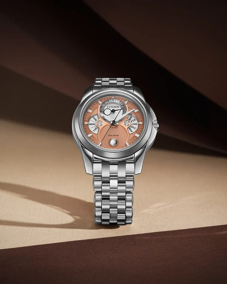 Citizen Calendrier 41.8mm Eco-Drive Stainless Steel Watch BU0080-52X