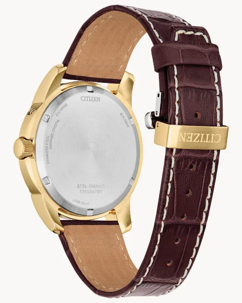 Citizen Calendrier 41.8mm Eco-Drive Stainless Steel Watch 