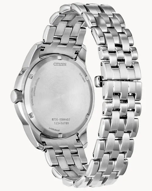 Citizen Calendrier 41.8mm Moon-Phase Eco-Drive Watch 