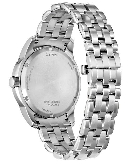 Citizen Calendrier 41.8mm Moon-Phase Eco-Drive Watch 