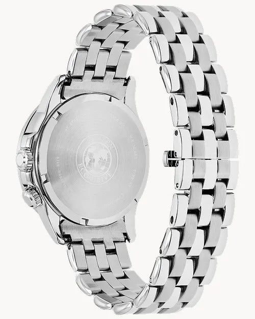 Citizen Calendrier 44mm Eco-Drive Stainless Steel Watch 