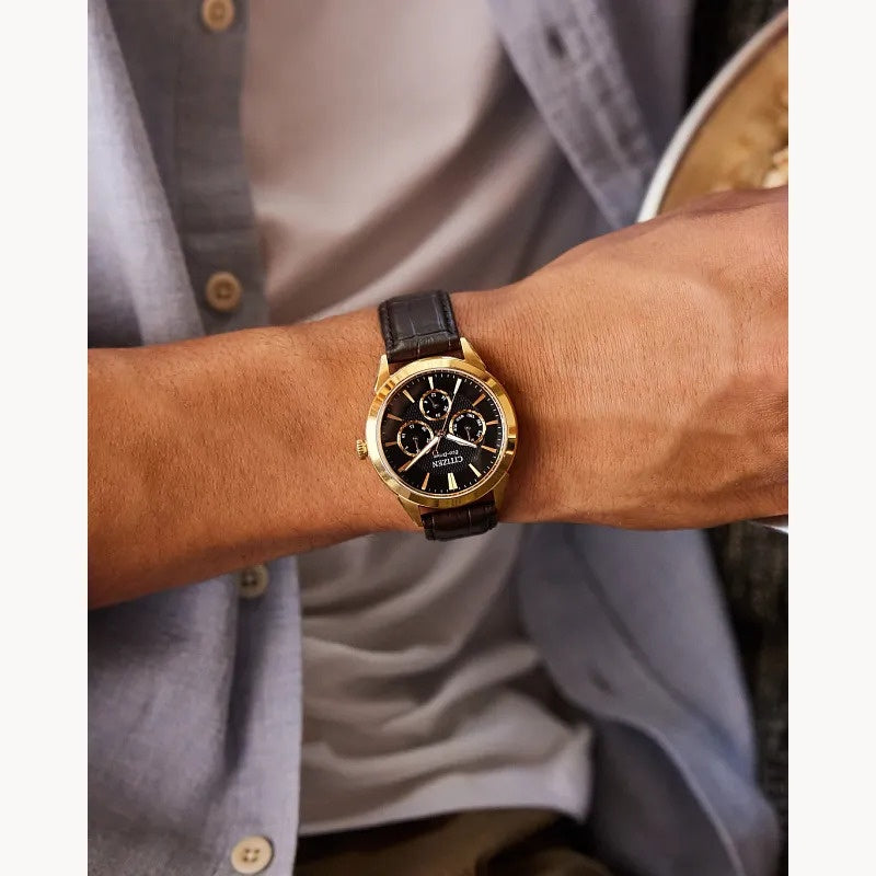 Citizen Rolan 40mm Eco Drive Chronograph Watch. BU2112-06E