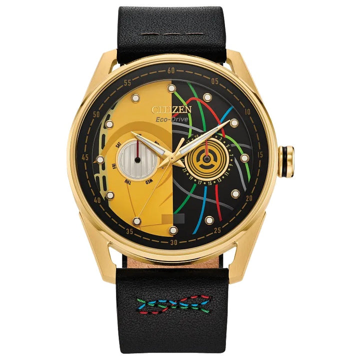 Citizen C-3Po 42mm Eco-Drive Stainless Steel Watch 