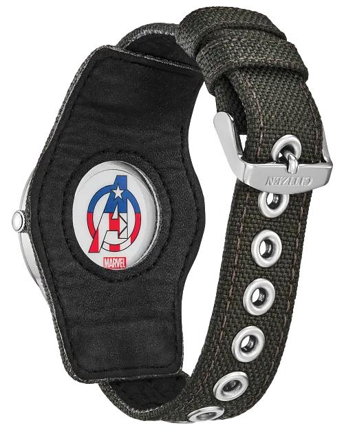 Citizen Captain America Forever 40mm Eco-Drive Stainless Steel Watch BV1140-00W