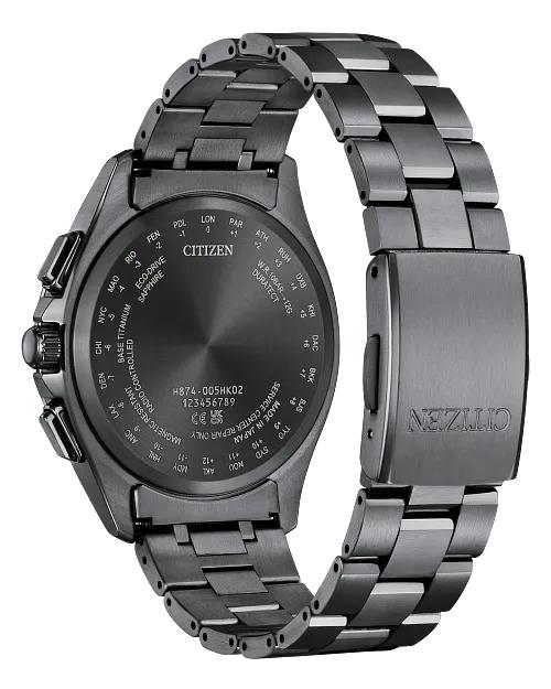Citizen Attesa 41.5mm Eco-Drive Super Titanium Watch 