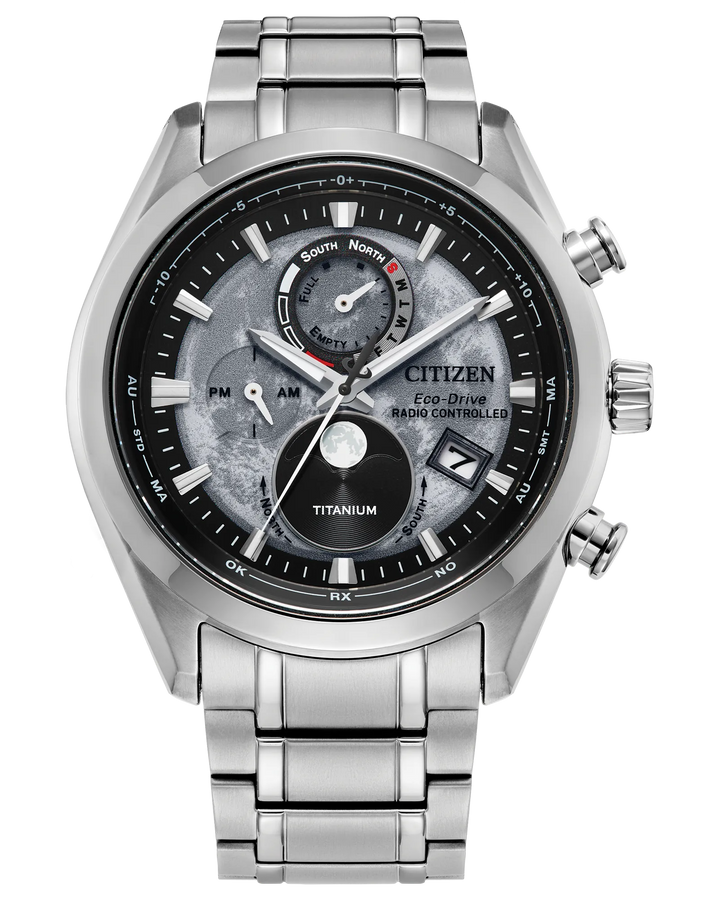 Citizen Tsuki-yomi A-T Moonphase 43mm Eco-Drive Watch 